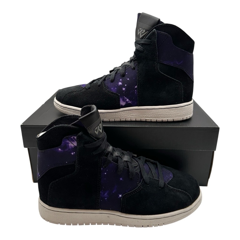 Jordan Westbrook 0.2 BG Shoes YOUTH Boys Sz 6.5 Black Deep Royal Blue 854564-042
